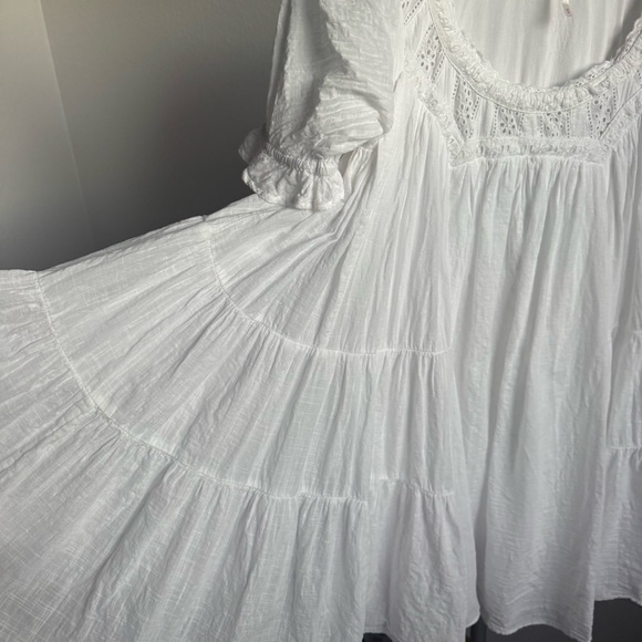 NWT Free People Sandy Shores Babydoll A-line Mini Dress Sz XS - Picture 9 of 11